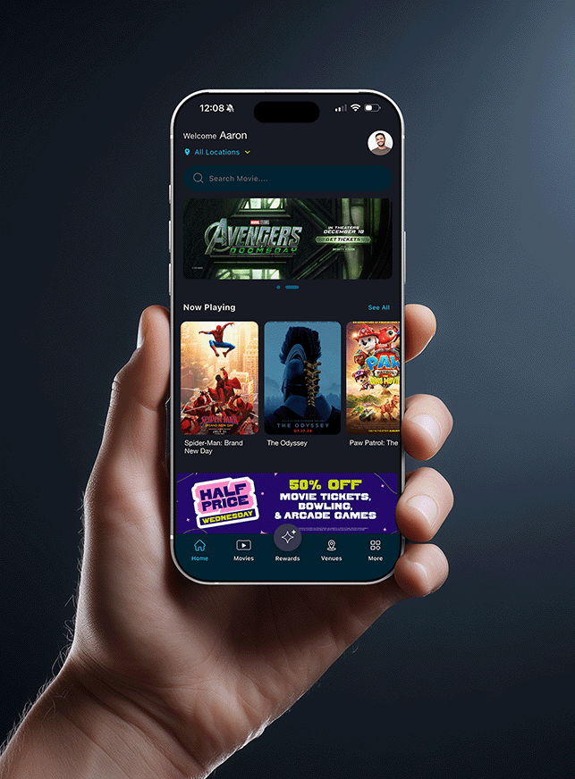 EVO App Mockup